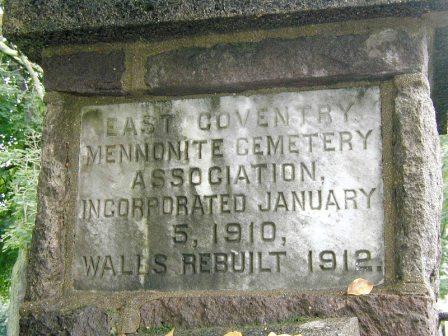 East Coventry Mennonite Cemetery